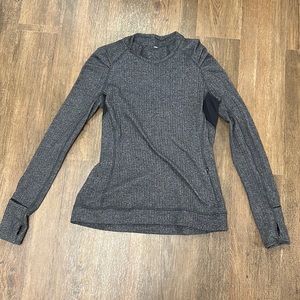 Lulu Lemon grey winter long sleeve